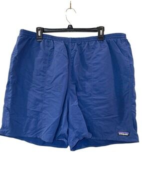 Patagonia Men’s Shorts Adult Blue Baggies 6" Nylon Lined Gym Run Kayak Size: XXL